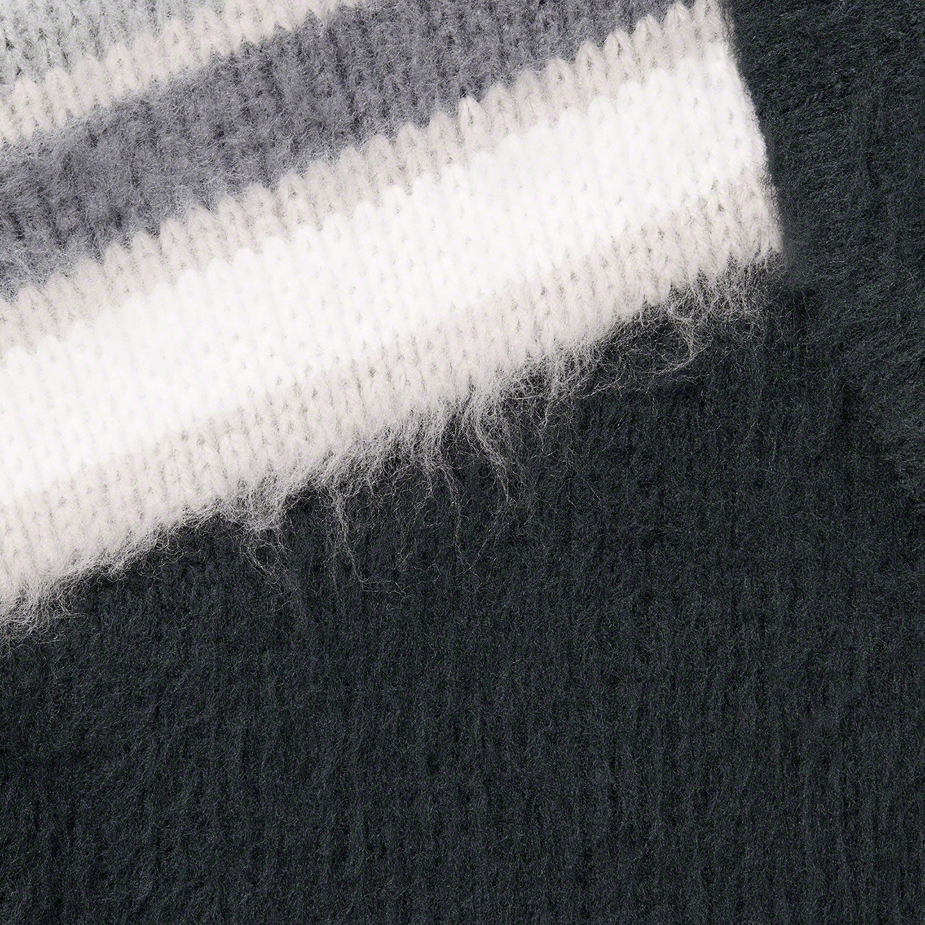 Sleeve Stripe Zip Up Sweater view 8